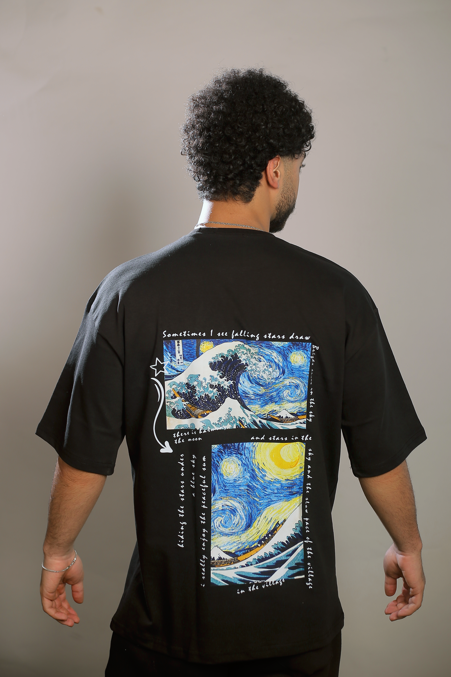 Starry Night oversized T-shirt